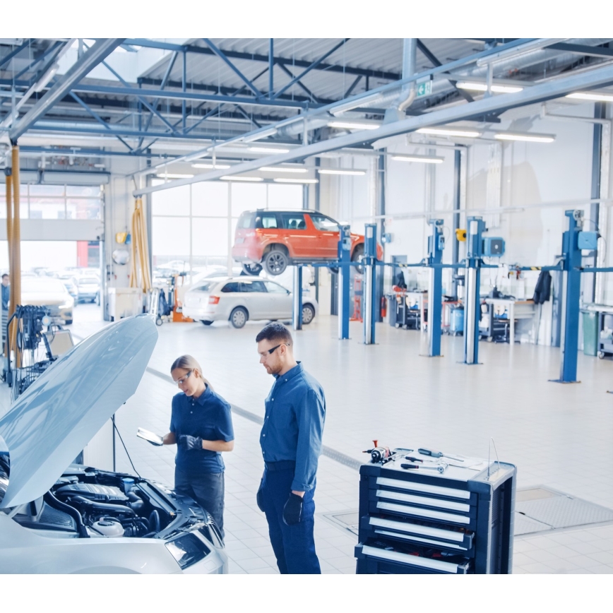 Luminaria técnica LED fluorescente T8 2xG13/18W/230V 6500K IP65