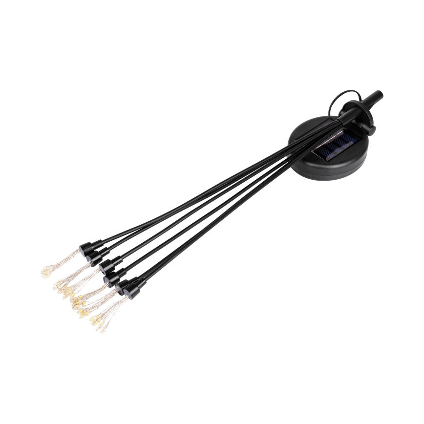 Luminaria solar decorativa LED con sensor LED/1,2V 3000K 73 cm 600 mAh IP44