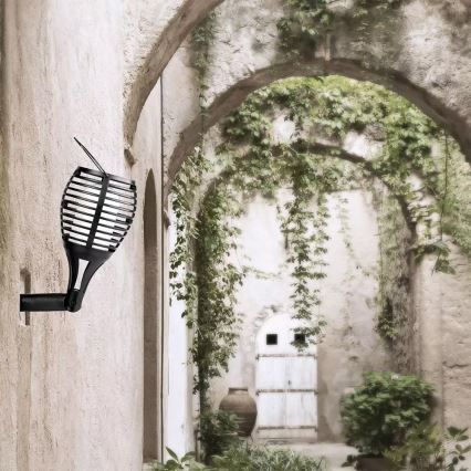 Luminaria solar LED FLAME 4 en 1 LED/0,45W/3,7V IP44 500 mAh