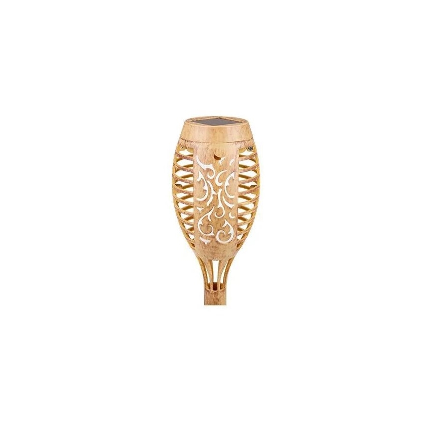 Lámpara solar LED MINISPARK BAMBOO LED/1,8W/5,5V IP44 600 mAh beige