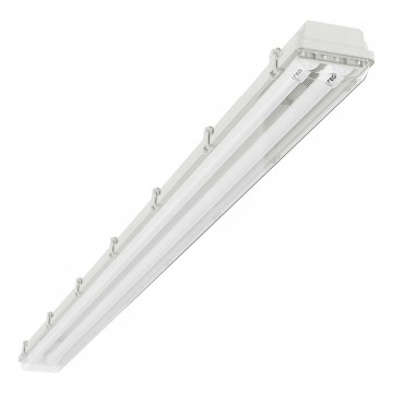 Luminaria técnica fluorescente LED T8 2xG13/20W/230V 6500K 120 cm IP65 blanca