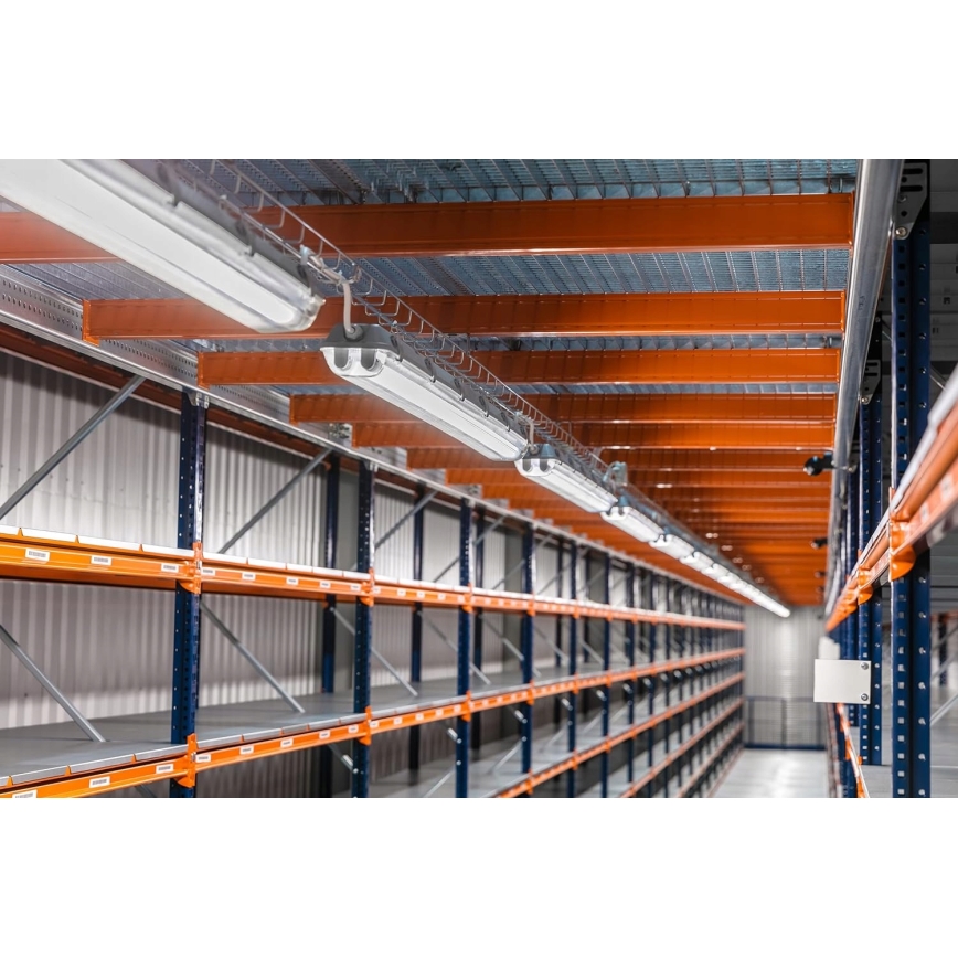 Luminaria técnica fluorescente LED T8 2xG13/20W/230V 6500K 120 cm IP65 blanca