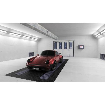 Luminaria técnica fluorescente LED T8 2xG13/20W/230V 6500K 120 cm IP65 blanca