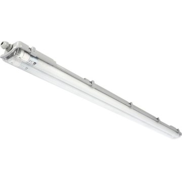 Luminaria técnica LED para tubos T8, 2x G13 / 18 W / 230 V / 6500 K / IP65 / 127 cm