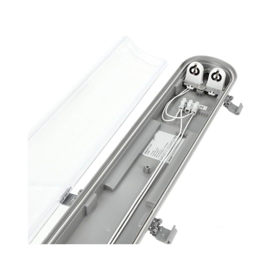 Luminaria técnica LED T8 2xG13/18W/230V 5000K IP65 127 cm