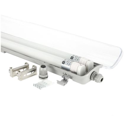 Luminaria técnica LED T8 2xG13/18W/230V 5000K IP65 127 cm