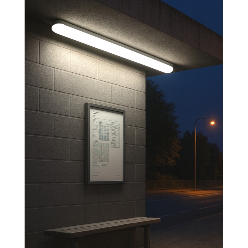 Luminaria técnica tipo fluorescente LED/36W/230V 4200K 120 cm IP65