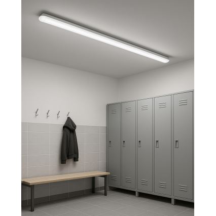 Luminaria técnica tipo fluorescente LED/48W/230V 4200K 150 cm IP65