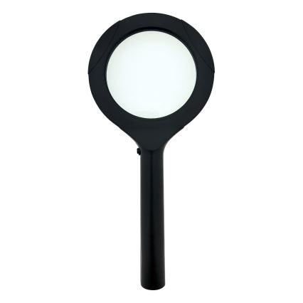 Lupa LED con aumento 3× e iluminación LED/3W/2xAA IP22