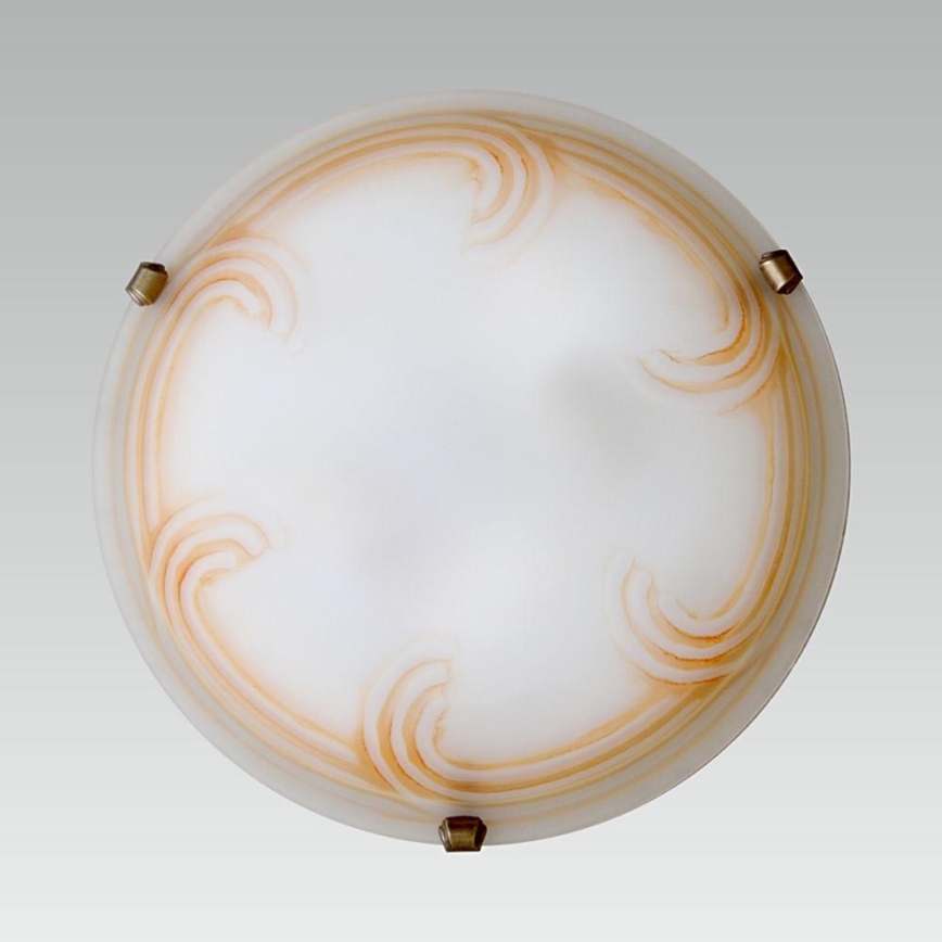 Luxera 1466 - Vidrio de recambio para lámpara de techo POMPEII E27