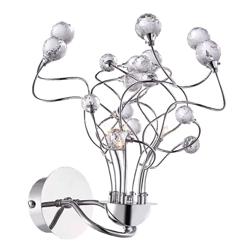 LUXERA 1532 - Aplique CRYSTAL 3xG4/20W/230V