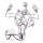 LUXERA 1532 - Aplique CRYSTAL 3xG4/20W/230V