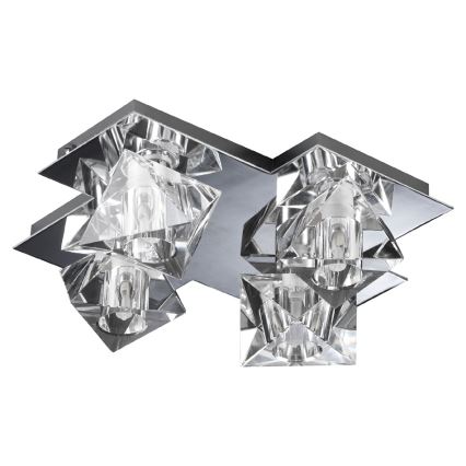 Luxera 1545 - Vidrio de recambio para lámpara de araña, de mesa, de techo y de pared BAIKO G9