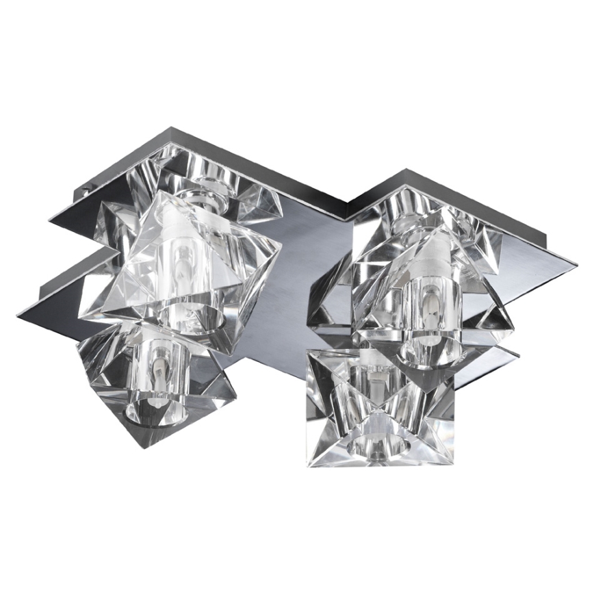 Luxera 1545 - Vidrio de recambio para lámpara de araña, de mesa, de techo y de pared BAIKO G9