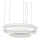 LUXERA 18408 - Lámpara colgante LED regulable VEDUA LED/78W/230V