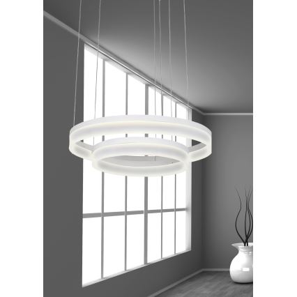 LUXERA 18408 - Lámpara colgante LED regulable VEDUA LED/78W/230V