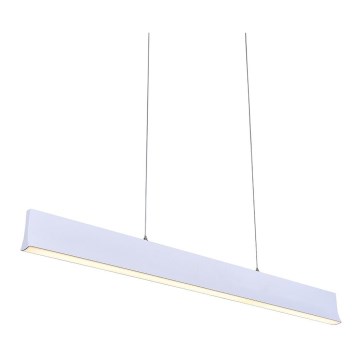 LUXERA 18414 - Lámpara colgante regulable con cable OBLO LED/30W/230V