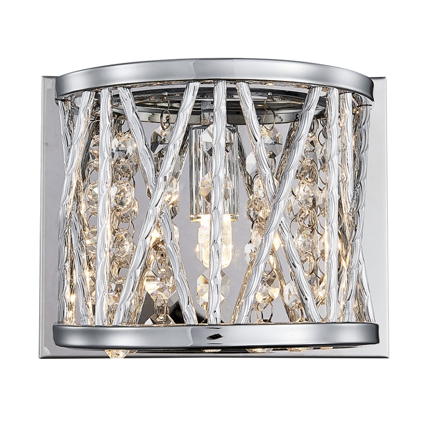 LUXERA 46063 - Aplique STIXX 1xG9/33W/230V plata