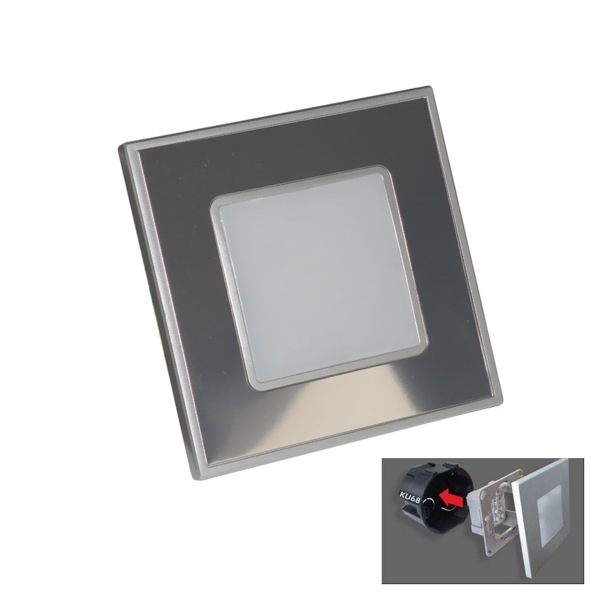 LUXERA 48304 - Lámpara LED de pared para escaleras 16xLED/1W/230V