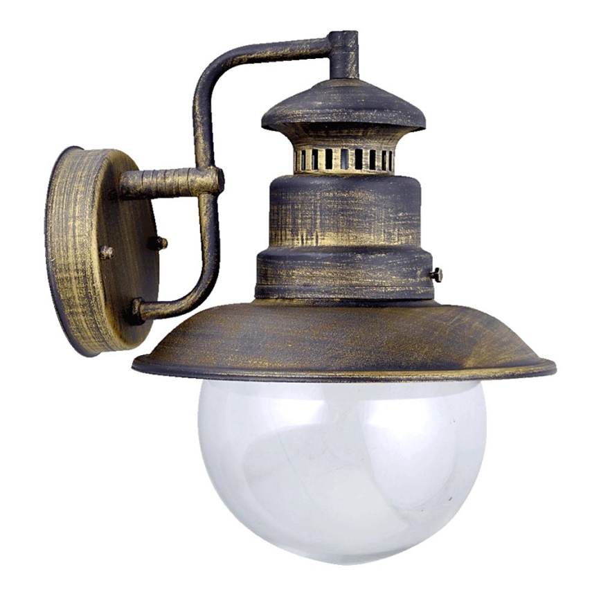 LUXERA 48400 - Aplique exterior LIMASSOL 1xE27/60W/230V IP44