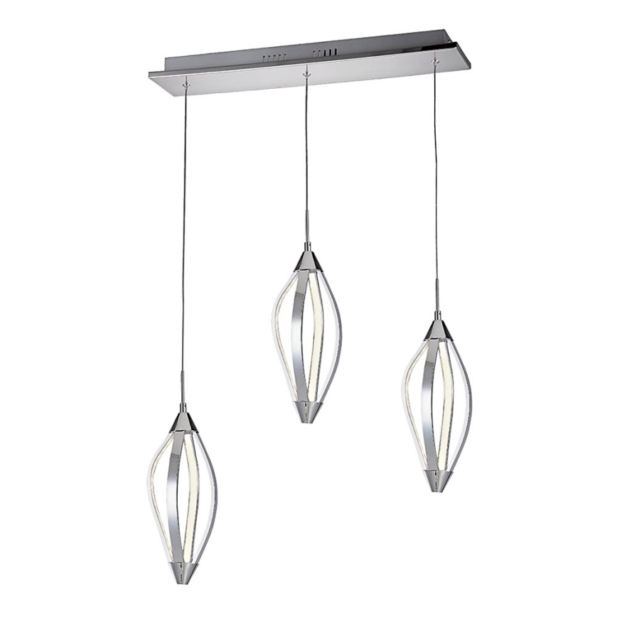 LUXERA 61306 - Lámpara LED colgante SAKURA 3xLED/13,2W/230V