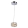 LUXERA 62416 - Lámpara colgante LED cristal KNOX LED/5W/230V