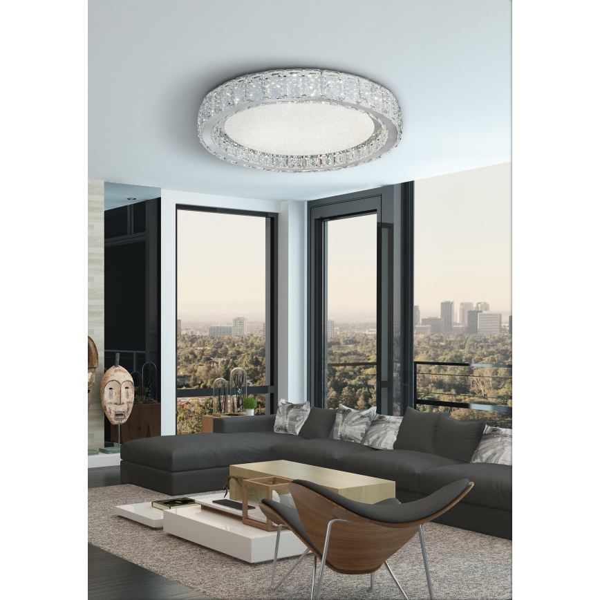 LUXERA 62438 - Plafón LED ALLURIA LED/60W/230V 4000K 80 cm