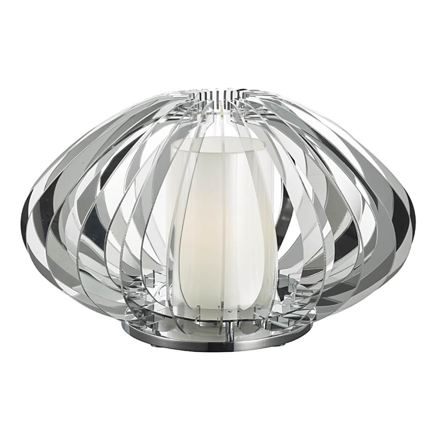 Luxera 64371 - Lámpara de mesa SENZA 1xE27/60W/230V