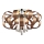 LUXERA 64374 - Plafón RIBBON 6xG9/33W/230V