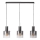 Luxera 64414 - Lámpara de araña de cable MOXIE 3xE27/60W/230V