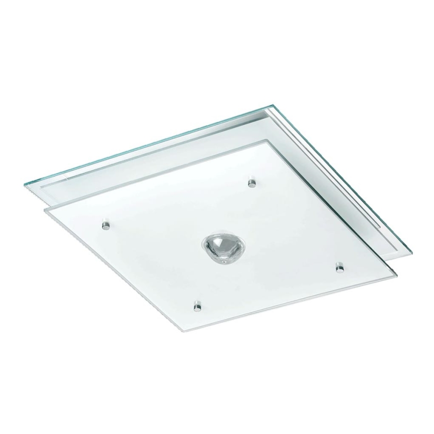 LUXERA 65115 - Plafón IKAROS DIAMOND 3xE27/60W