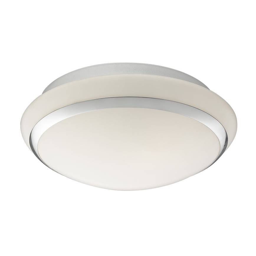 LUXERA 68046 - Plafón para el baño LUNA 1xE27/60W/230V IP44
