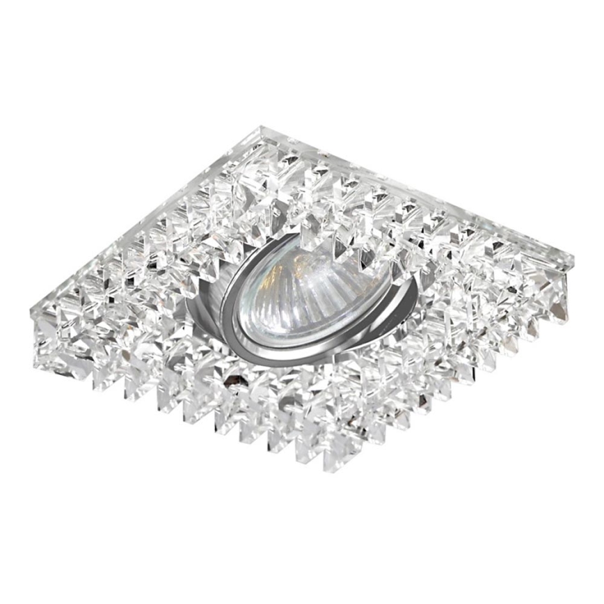 LUXERA 71067 - Iluminación empotrable de techo CRYSTALS 1xGU10/50W/230V