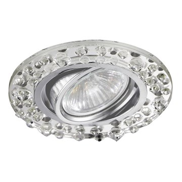 LUXERA 71068 - Iluminación empotrable de techo CRYSTALS 1xGU10/50W/230V