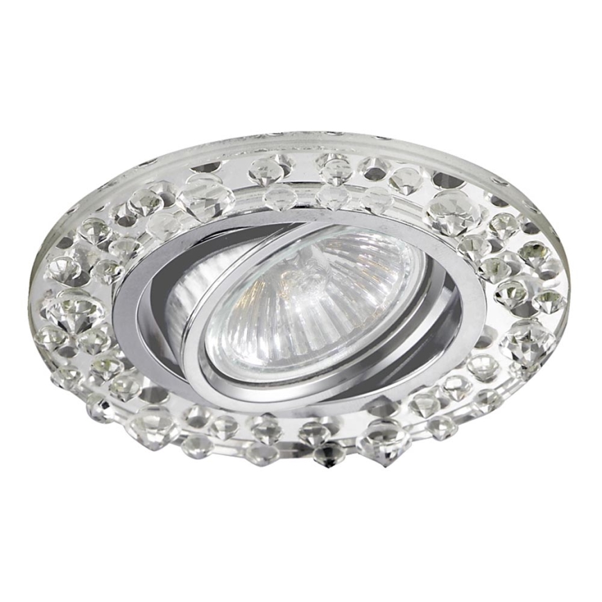 LUXERA 71068 - Iluminación empotrable de techo CRYSTALS 1xGU10/50W/230V