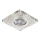 LUXERA 71072 - Iluminación empotrable de techo ELEGANT 1xGU10/50W/230V + LED STRIPE