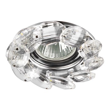 LUXERA 71073 - Iluminación empotrable de techo CRYSTALS 1xGU10/50W/230V