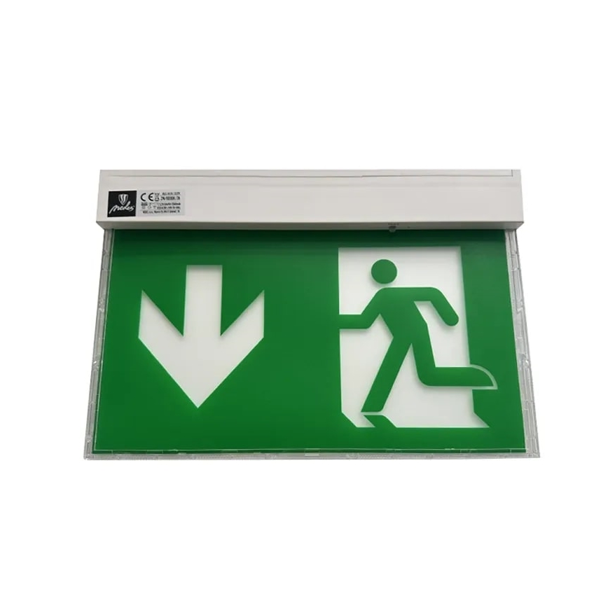 Luz de emergencia LED LED/2W/230V 6000K 1500 mAh