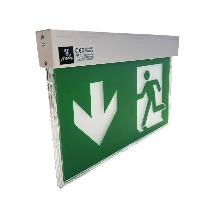 Luz de emergencia LED LED/2W/230V 6000K 1500 mAh