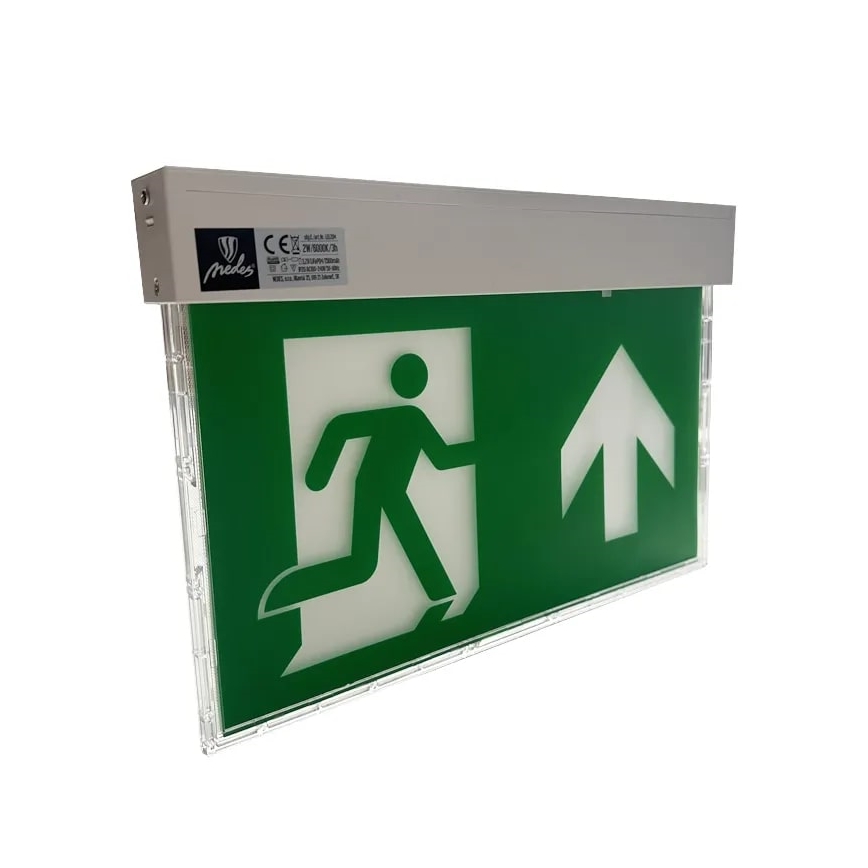 Luz de emergencia LED LED/2W/230V 6000K 1500 mAh