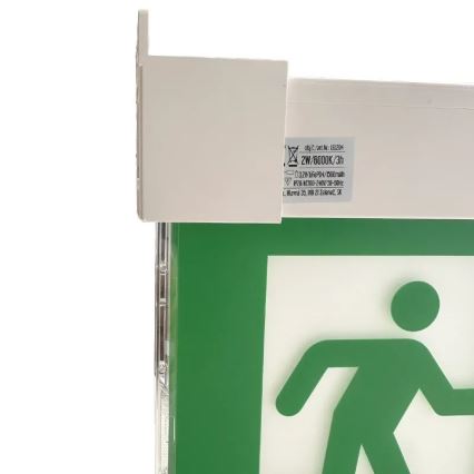 Luz de emergencia LED LED/2W/230V 6000K 1500 mAh