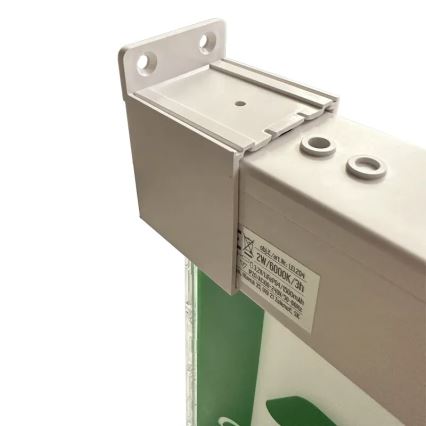 Luz de emergencia LED LED/2W/230V 6000K 1500 mAh