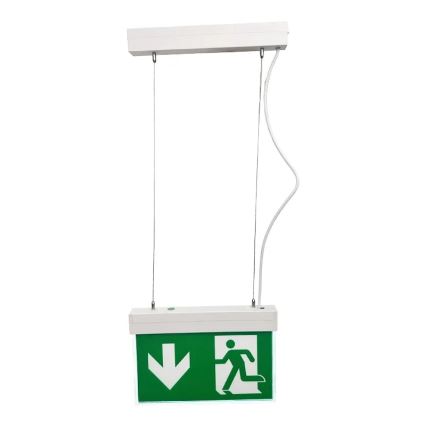 Luz de emergencia LED LED/2W/230V 6000K 1500 mAh