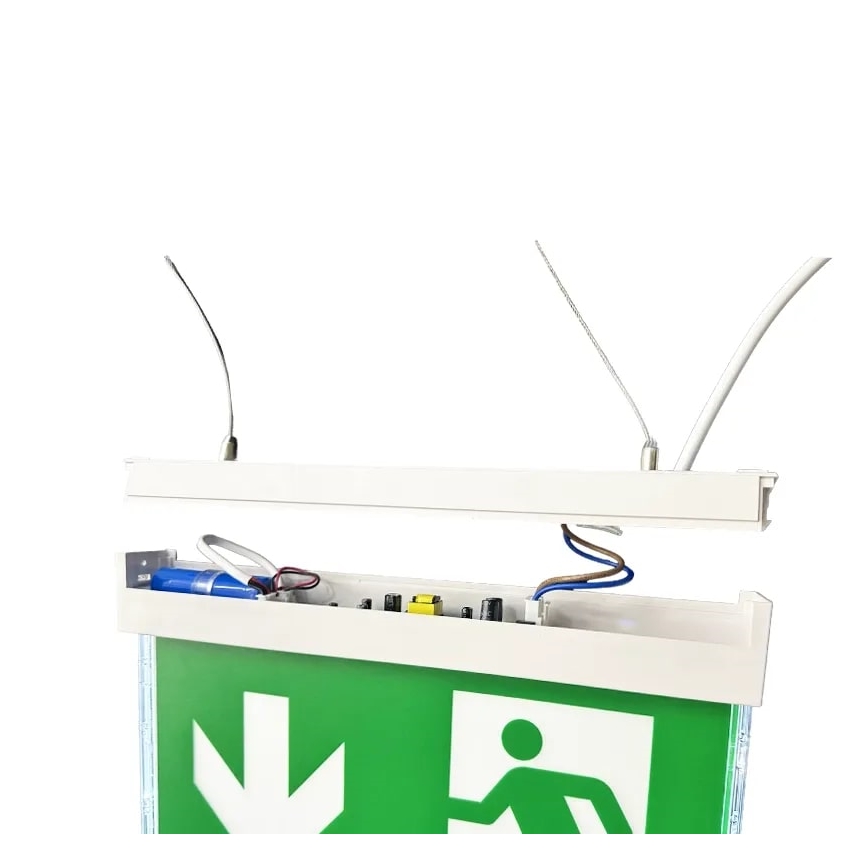 Luz de emergencia LED LED/2W/230V 6000K 1500 mAh
