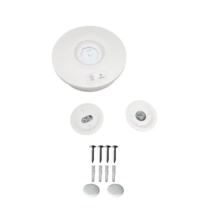 Luz de emergencia LED LED/2W/230V 6000K IP65 3200 mAh