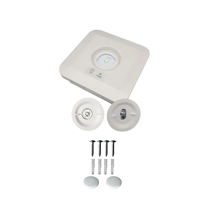 Luz de emergencia LED LED/2W/230V 6000K IP65 3200 mAh