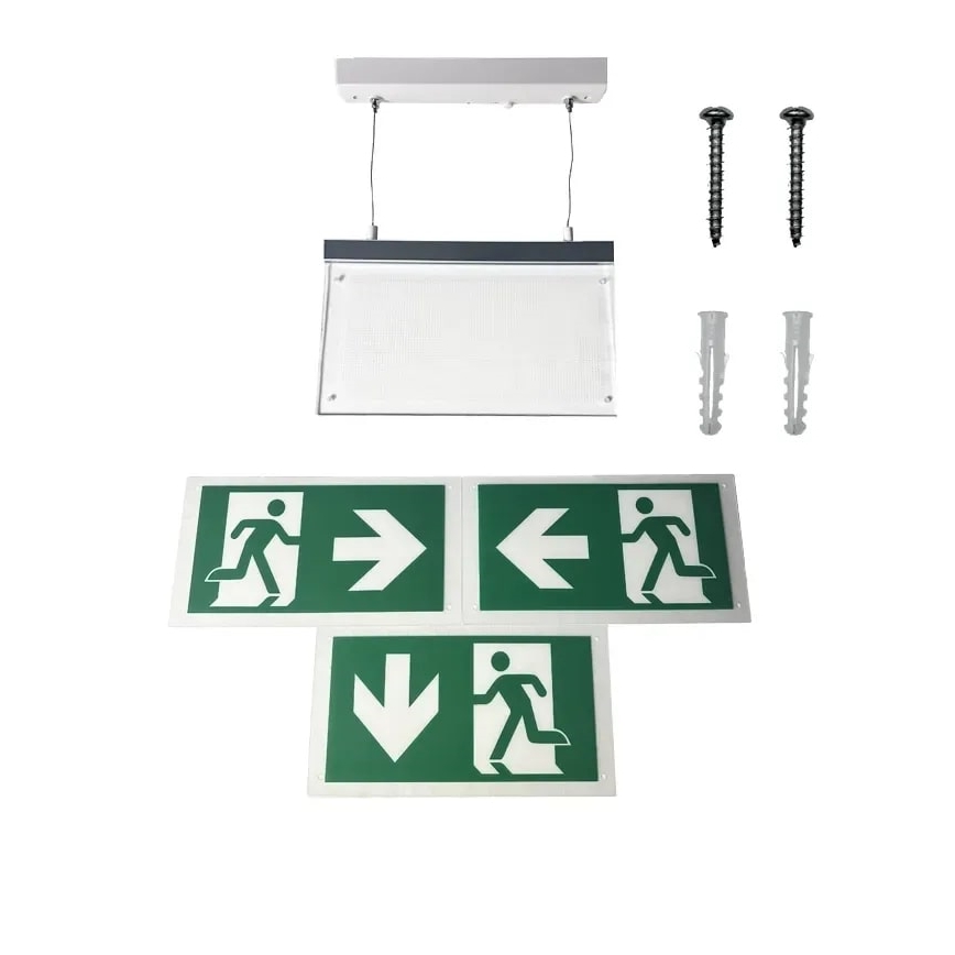 Luz de emergencia LED LED/4W/230V 6000K 1000 mAh