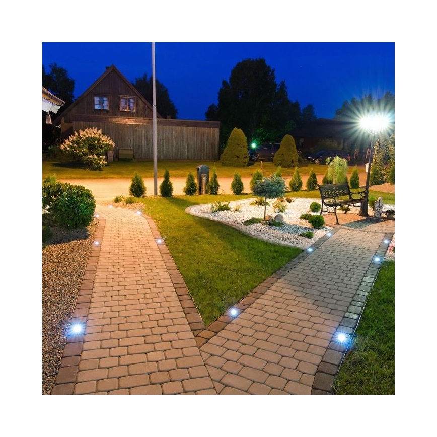 Luz de entrada para exteriores 1xGU10/35W/230V IP67