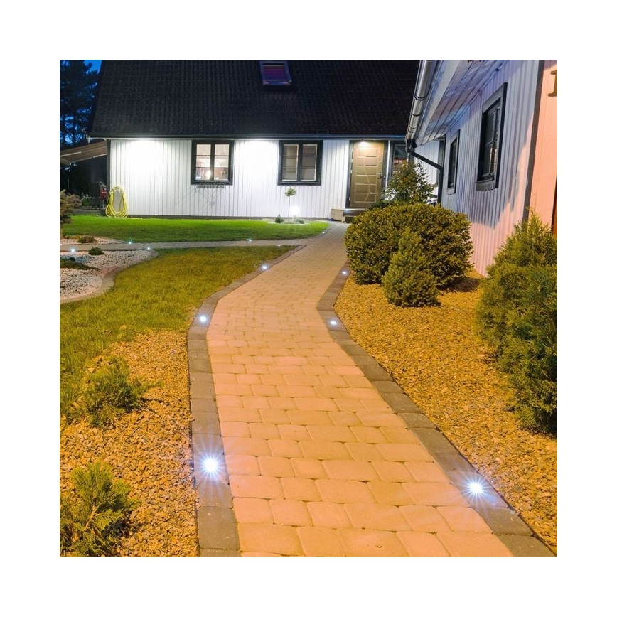 Luz de entrada para exteriores 1xGU10/35W/230V IP67