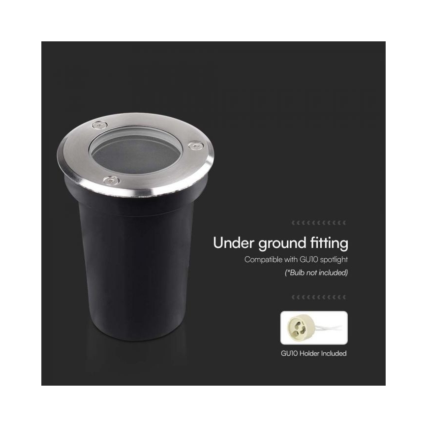 Luz de entrada para exteriores 1xGU10/35W/230V IP67